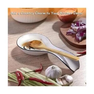 DAYYET Soporte grande para cucharas de cerámica para_2