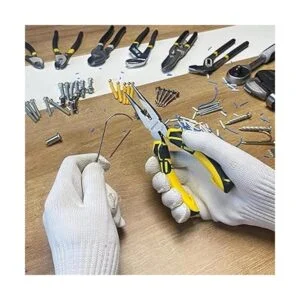 BOOSDEN Alicates de nariz de aguja de 8 pulgadas con_4