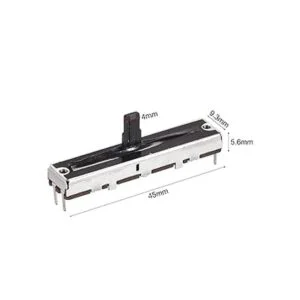 uxcell Fader variable resistencias mezclador 1.772 in_2