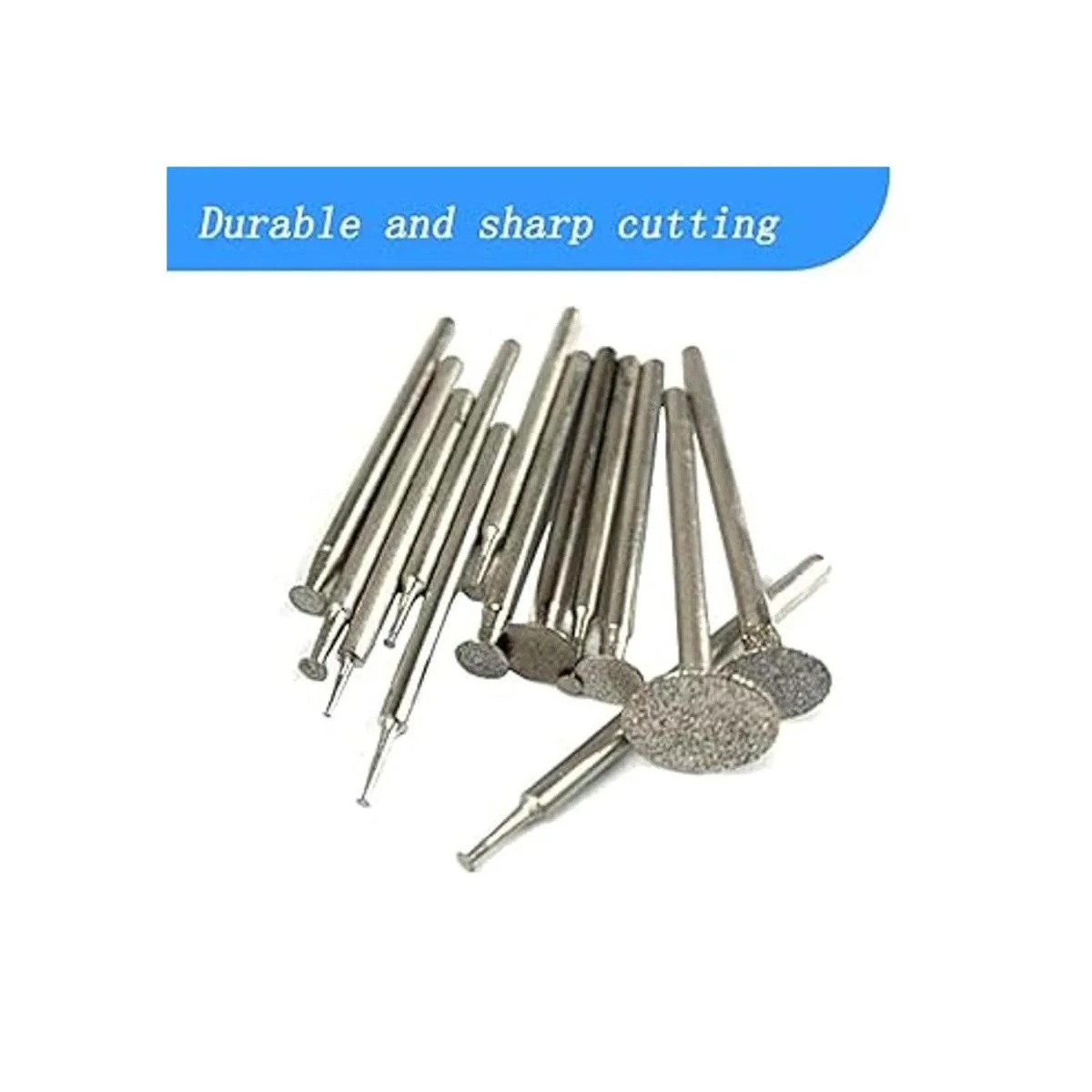 Luo ke Juego de 13 brocas de rebabas de diamante con_3