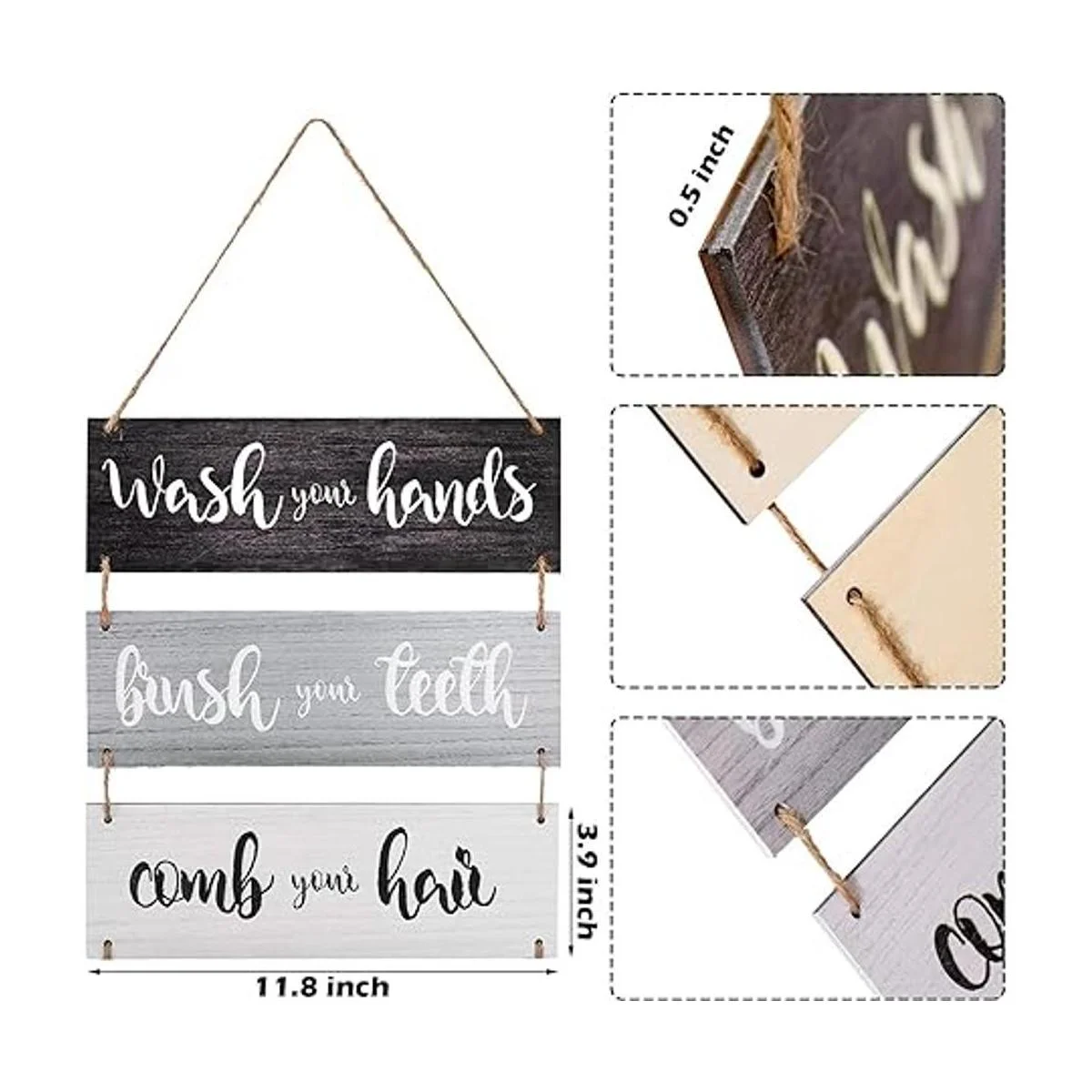 Letrero artístico de pared para colgar en la familia_2