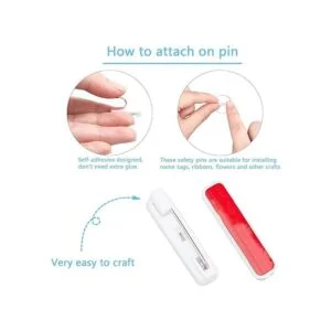 PandaHall Lote de 120 pasadores de seguridad de 08_4