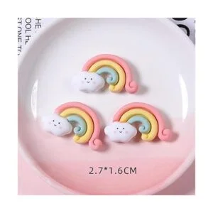 Juego de 50 dijes de limo con parte trasera plana para_5