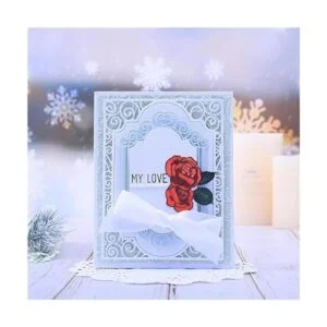 XMYXCRAFT Troqueles de metal con marco de encaje de_6