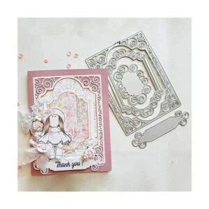 XMYXCRAFT Troqueles de metal con marco de encaje de_4