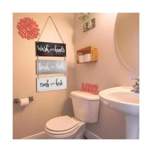 Letrero artístico de pared para colgar en la familia_3