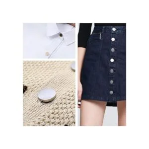 OLYCRAFT 100 botones planos de aleación de metal 5_7