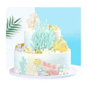 KuuGuu 5 moldes de silicona para algas de coral con forma_6