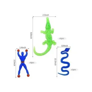 PPXMEEUDC 27 juguetes adhesivos elásticos multicolor y_2