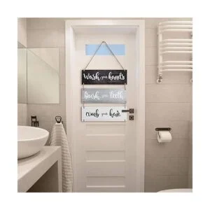 Letrero artístico de pared para colgar en la familia_5