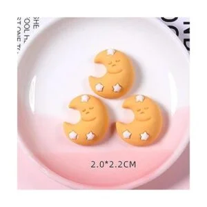 Juego de 50 dijes de limo con parte trasera plana para_6