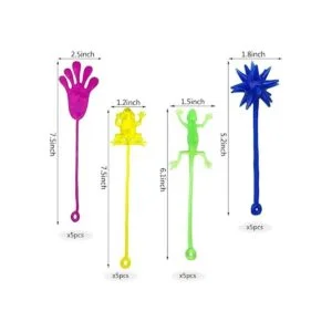 PPXMEEUDC 27 juguetes adhesivos elásticos multicolor y_3
