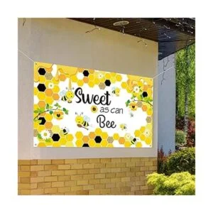 Sweet as Can Bee Telón de fondo de abeja para fiesta de_7