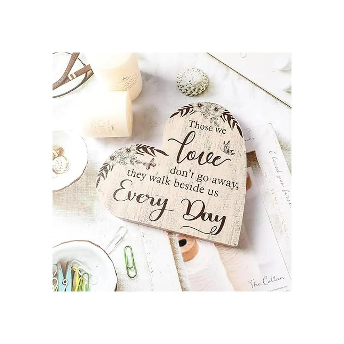 Regalo de condolencia regalo conmemorativo de corazón_7