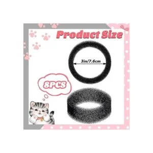 8 piezas de filtro de fuente de agua para mascotas filtro_3