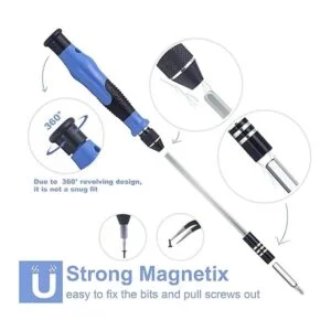 VCELINK Juego de mini destornilladores con 42 puntas_6