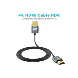 Twozoh Cable HDMI a HDMI ultrafino de 1.6 pies cable HDMI_2