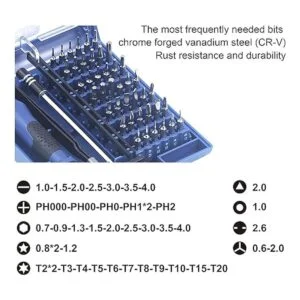 VCELINK Juego de mini destornilladores con 42 puntas_3
