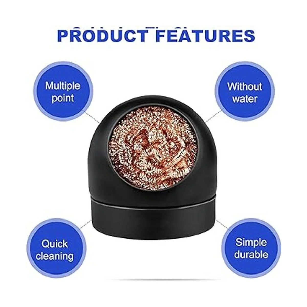 Limpiador de punta de soldador antideslizante punta de_4