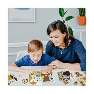 MALLMALL6 45 calcomanías de animales del bosque hacen una_6