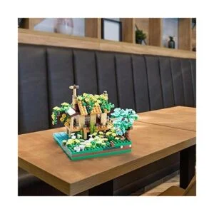 COZYMASS Juego de construcción de cabina portuaria kit de_4