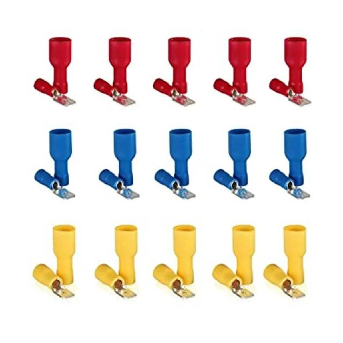 Ruidee 120PCS aislado machohembra espada conector de_1