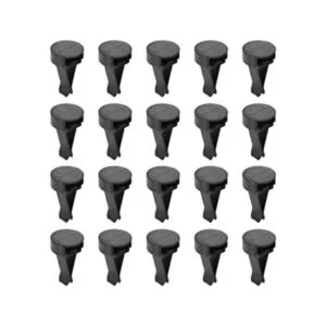 X AUTOHAUX Juego de 20 clips de ventilación de coche con_1