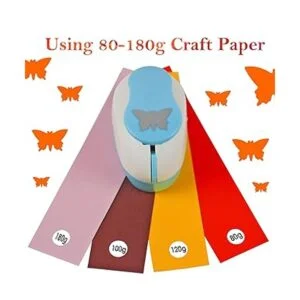 Ecohu Cortador de mariposa de 1 pulgada perforadores de_3