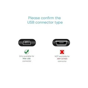 Cable de carga GPS mini USB de 6.6 pies cable de carga_4