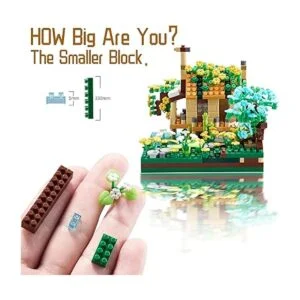 COZYMASS Juego de construcción de cabina portuaria kit de_2