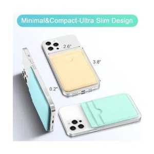 Weewooday 6 piezas de bolsillo para tarjetas de teléfono_3