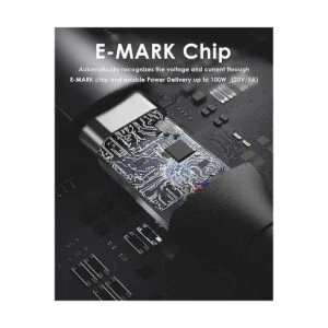 Stouchi Cable USB C a USB C de 100 W y 10 pies carga_5