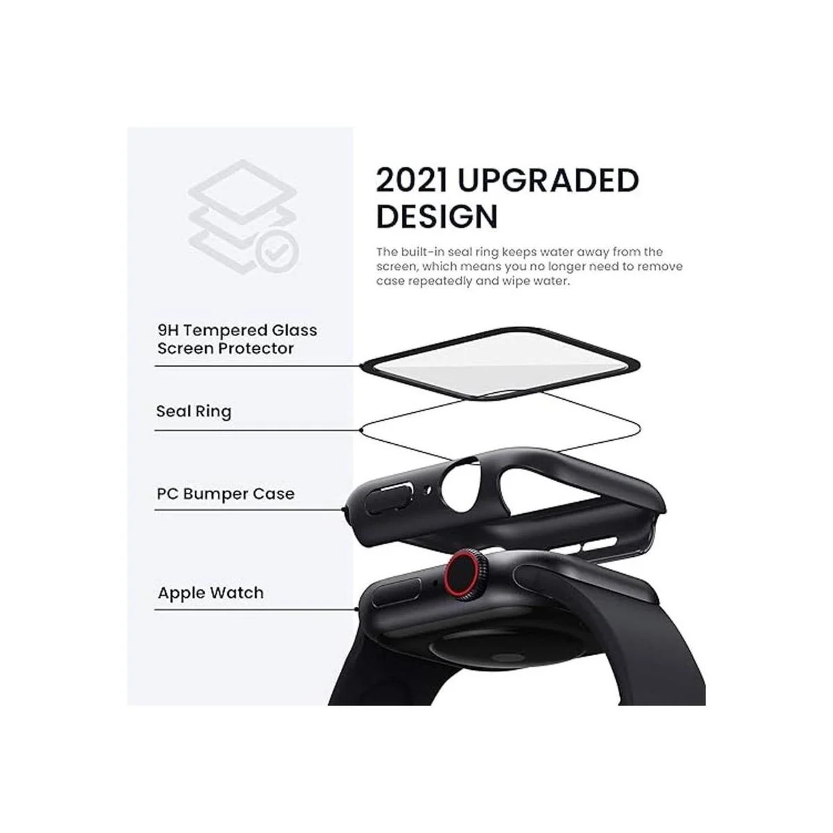 Tensea Funda protectora de pantalla impermeable para Apple_3