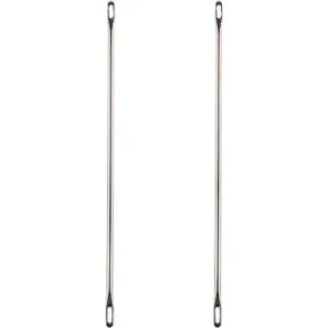 Agujas de doble ojo Tegg 2 unids 3.5 in doble ojo agujas_1