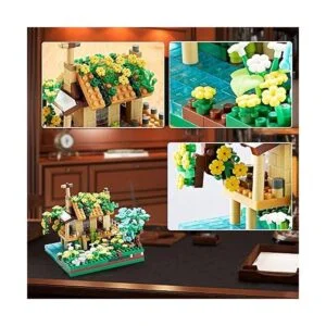 COZYMASS Juego de construcción de cabina portuaria kit de_3