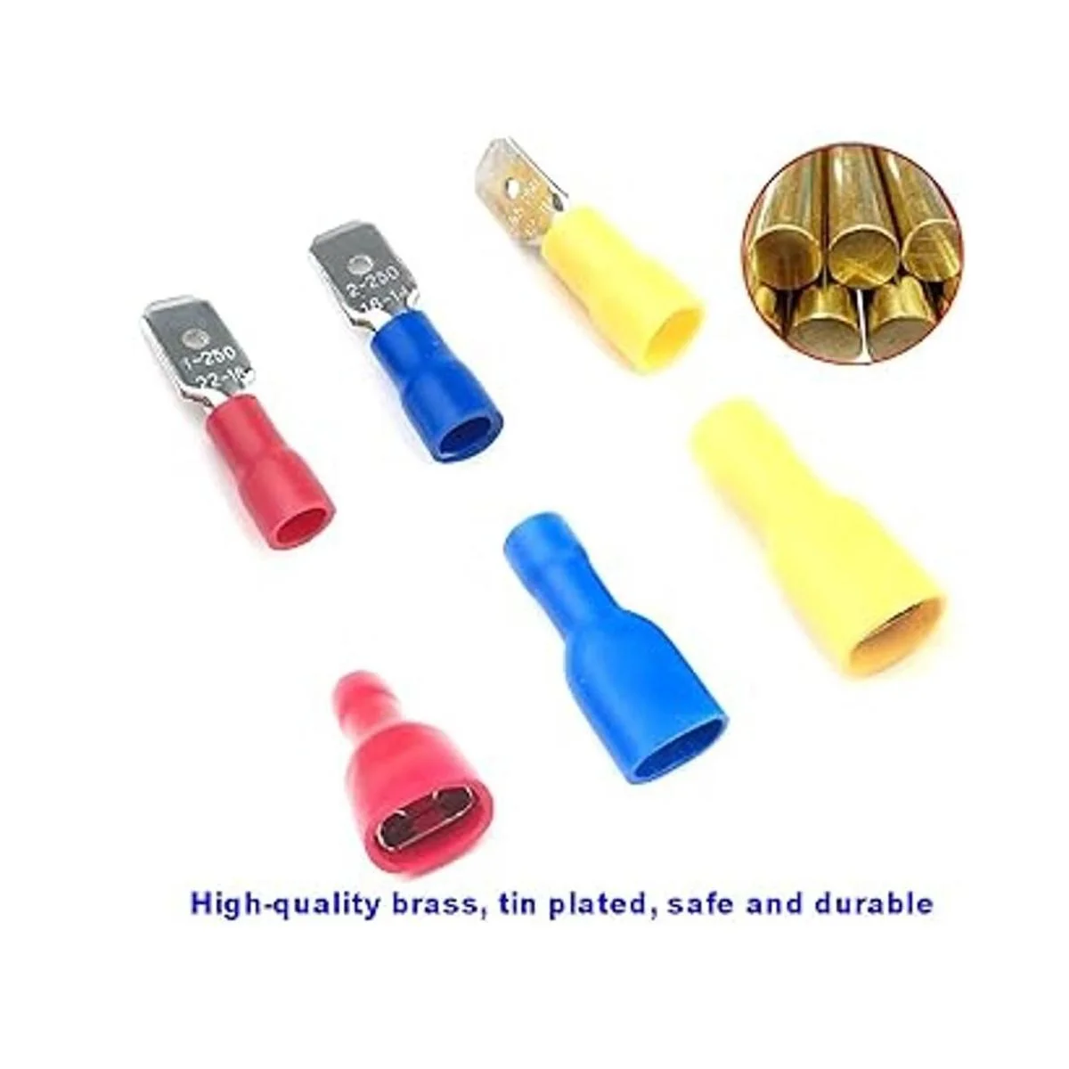 Ruidee 120PCS aislado machohembra espada conector de_4