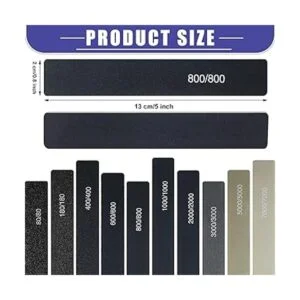 20 palillos de lijado Honoson para modelos de plástico_2