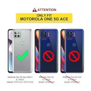Funda protectora para Motorola One 5G Ace con protector de_2