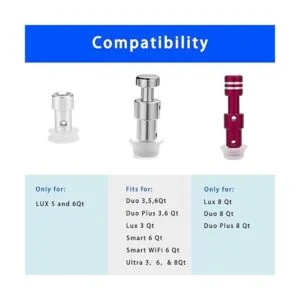 Manija de liberación de vapor piezas de repuesto de_3