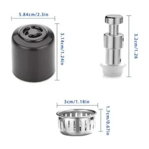 Manija de liberación de vapor piezas de repuesto de_2