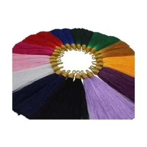 PAMIR TONG 26 borlas elegantes y sedosas de 3.5 in para_3