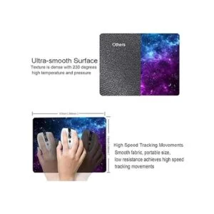 Alfombrilla de mouse para galaxia diseño personalizado_3