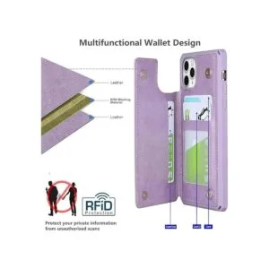 iCoverCase Funda tipo cartera para iPhone 11 Pro de 5.8_3