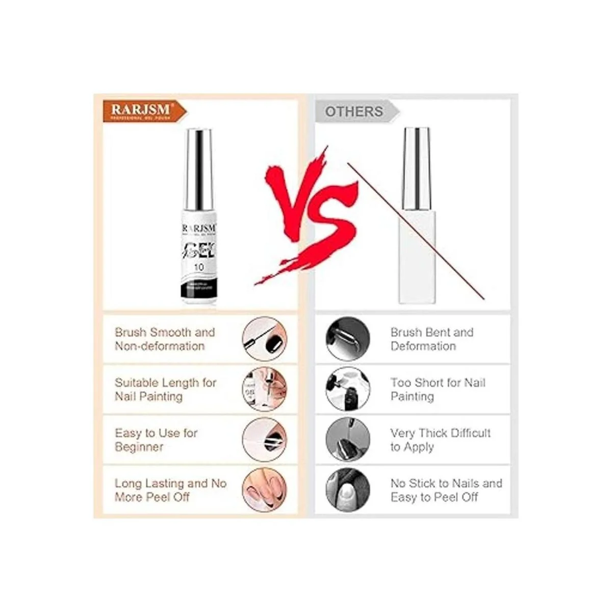 RARJSM Gel de arte de uñas esmalte de gel para forro_6