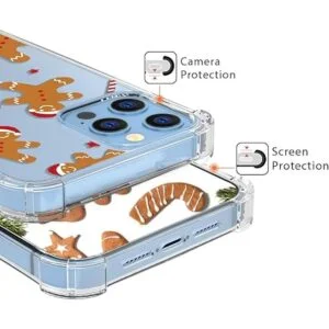 YESPURE Funda de Navidad para iPhone 13 Pro Max diseño_2