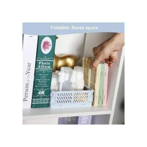 Paquete de 4 mini cestas de plástico para organizar_3