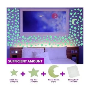 Estrellas fluorescentes ultra brillantes en la oscuridad_2