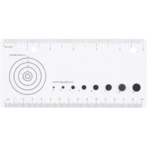 Edtape Herramientas de medición de heridas regla médica_1