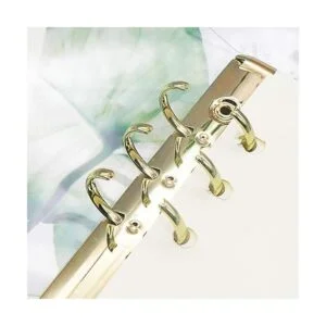 Carpeta personal de PVC transparente A5 6 carpetas de_3