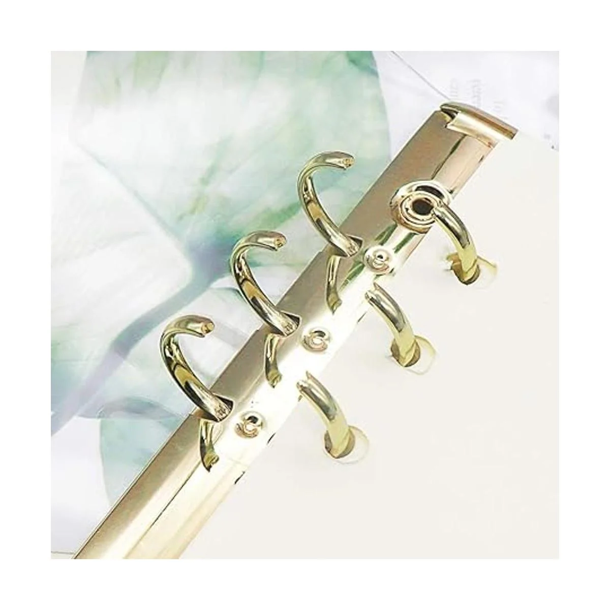 Carpeta personal de PVC transparente A5 6 carpetas de_3